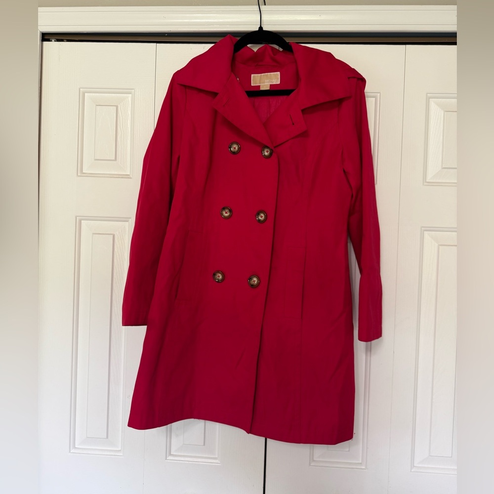 Michael Kors Vibrant Trench Coat